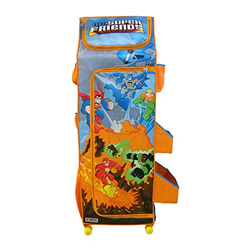 Prettykrafts Dc Fun Closet 4 Shelves, Kids Folding Wardrobe