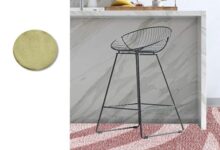 Aprodz Ellis Barstools Black