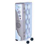 Havells Ofr 5 Wave Fins With Fan 1400 Watt (Beige),Ghrofbxc140