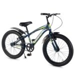 Lifelong 20T Cycle For Kids 5 To 8 Years – Bike For Boys And Girls – 85% Pre-Assembled, Frame Size: 12″ – Suitable For Children 3 Feet 10 Inch+ Height – Unisex Cycle (Crew, Blue)