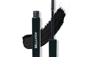 Bellavita Intense Drama Waterproof Mascara 8Ml | Lengthening & Volumizing Mascara | Curl Lock Formula | Smudge-Proof | Mascara Waterproof | Jet Black