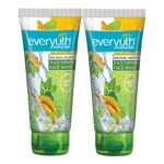 Everyuth Naturals Anti Acne, Anti Marks Tulsi Turmeric Face Wash|Gentle Exfoliation & Blemish Control|Paraben Free|For Oily, Dry, Normal, Combination & Sensitive Skin|100% Soap Free – 150 G (Pack Of 2)