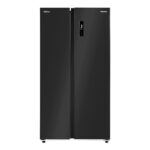 Panasonic 592 L Wifi Inverter Frost-Free Side By Side Refrigerator (Nr-Bs62Mkx1, Black, Stainless Steel Finish)