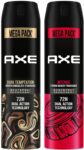 Axe Dark Temptation & Intense Deodorant Spray – For Men(430 Ml, Pack Of 2)