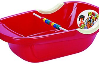 Cello Portable Plastic Baby Bath Tub, Pink