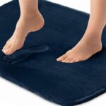 Bsb Home All Purpose Non Slip Anti-Skid – Memory Foam Door Mat, Kitchen Runner Super Absorbent – Quick Dry | Water Soak (16″ X 24″, Blue)