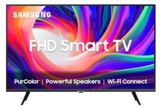 Samsung 108 cm (43 inches) Full HD Smart LED TV UA43T5450AKXXL (Black)