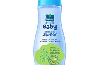 Parachute Advansed Baby Shampoo For Kids |Clear| Doctor Certified | Tear Free | Tender Coconut Water & Virgin Coconut Oil | Soft & Shiny Hair | 200Ml
