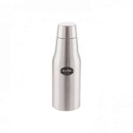 Cello Ivana Stainless Steel Double Walled Water Bottle, Hot And Cold, 900Ml, 1 Unit, Silver