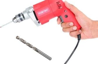 Foster Fpd-010A With Bit Pistol Grip Drill Machine For Home (10 Mm Chuck Size)