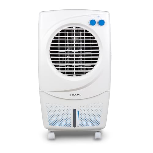 Bajaj Px 97 Torque New 36L Personal Air Cooler For Room|Honeycomb Cooling Pads|Turbofan|9M Powerful Air Throw|3-Speed Control|Portable Cooler For Home| 2-Yr Pump 1-Yr Motor 1-Yr Product Warranty|White