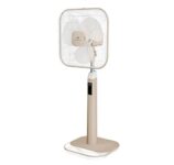 Havells Aindrila Premium 400Mm Pedestal Fan (Dusty Rose White)