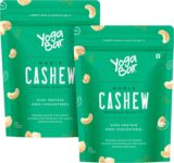 Yogabar Premium Whole Cashew Nuts Cashews(2 X 0.5 Kg)