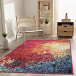 Status Contract 3 X 5 Feet Multi Printed Vintage Persian Carpet Rug Runner For Bedroom/Living Area/Home With Anti Slip Backing