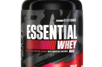 Bigmuscles Nutrition Essential Whey Max (1Kg, Rich Chocolate) | Whey Protein Concentrate With Digestive Enzymes | No Added Sugar | Faster Muscle Recovery & Improved Strength | Daily Protein