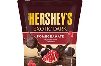 Hershey’S Exotic Dark Pomegranate Flavor | Dark Cocoa Rich Chocolates 33.3G – Pack Of 10