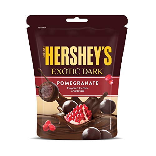 Hershey’S Exotic Dark Pomegranate Flavor | Dark Cocoa Rich Chocolates 33.3G – Pack Of 10