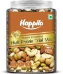 Happilo High Protein Trail Mix Jar, Chickpeas, Almonds, Cashews, Pistachios(900 G)