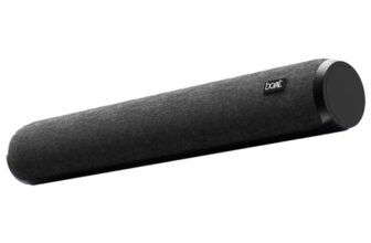 Boat Aavante Bar 600, 25W Signature Sound, 2.0 Ch With Dual Passive Radiators, 7 Hrs Battery, Multi Connectivity, Bluetooth Sound Bar, Soundbar Speaker (Jade Black)