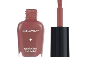 Bellavita Nail Polish | Vibrant Color Lustrous Shine Long Lasting | Chip Free Fast Dry Formula | Smooth Application | First Coffee |Nail Paints For Women | 10 Ml