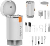 Sounce 20 In 1 Laptop Cleaning Kit For Screen, Pc, Monitors, Keyboards, Desktop, Macbooks, Iphones, Mobile And Earphones With Dust Removal Blown – White
