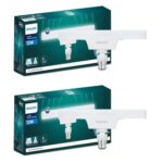 Philips Motion Sensor 12W Led T-Bulb | Motion Sensor Light For Home | Bulb Base : B22, Light Color : Crystal White | Pack Of 2