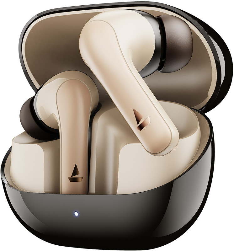 Boat Airdopes 131 Pro Buds W/ In Ear Detection, 4 Mics Enx Tech & 40 Hrs Playback Bluetooth(Coco Brown, True Wireless)