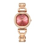 Titan Raga Showstopper 2.0 Quartz Blush Pink Dial Watch For Women-95301Wm01