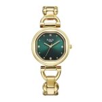 Titan Raga Showstopper 2.0 Quartz Green Dial Watch For Women-95301Ym01/Nt95301Ym01