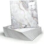 Wallvear Pe Foam Marble Tiles Top-Quality Self-Adhesive Wall Covering, Versatile, Water Resistant, And Scratch-Resistant Marble Wall Panel Sheet,60Cm X 60Cm X 3Mm (4 Sq.Ft) (Ww-Am-081)