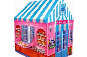 Belaya So Sweet Home Tent Jumbo Size Extremely Light Weight, Water Proof Kids Play Tent House For 8Year Old Girls And Boys (Happy Birthday)