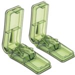 Pill Cutter – Professional Pill Splitter For Small & Large Pills, Easy And Accurate Pill Cutting Tool For Precise Dosing (Pack Of 2)