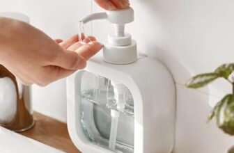 Hand Wash Dispenser Bottle – Refillable Liquid Soap, Shampoo, And Sanitizer Dispenser For Bathroom, Kitchen, And Wash Basin