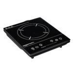 Amazon Basics Ab-Ict-Cb-2000 2000 Watts Crystal Polished Induction Cooktop | Led Display, Overheat Protection And 10 Autocook Functions | Energy Efficient With Auto Shut-Off | Black