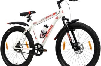 Buke Avon Kings 26T Ibc Mountain Cycle For Men Bicycle/Bike Single Speed For Men – Ideal For 10+ Years (26T, White)