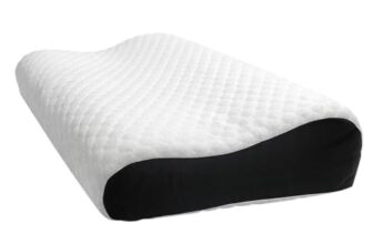 Status Contract Orthopedic Memory Foam Bed Pillow For Sleeping, Neck Pain Relief | Soft Yet Supportive| Suitable For Side & Back Sleepers