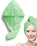 Status Microfiber 350 Gsm Hair Towel Set(Pack Of 2)