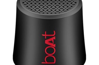 Boat Stone Uno Bluetooth Speaker(Raging Black)