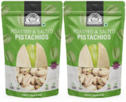 Wonderland Foods Premium Roasted And Salted Pistachios(2 X 0.5 Kg)