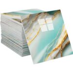 Wallvear Pe Foam Marble Tiles Top-Quality Self-Adhesive Wall Covering, Versatile, Water Resistant, And Scratch-Resistant Marble Wall Panel Sheet,60Cm X 60Cm X 3Mm (4 Sq.Ft) (Ww-Am-0100)