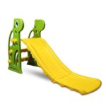 Kidsmate Indoor & Outdoor Fun Slide For Kids | Safe, Durable Pe Plastic With Rounded Corners | Quick Assembly Baby Slider Perfect For Kids 2-4 Years | Supports Up To 30 Kg – Yellow/Green