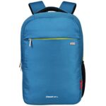 Murano Classic 27 Ltr Laptop Backpack For 15.6 Inch Laptop And Polyester Water Resistance Backpack For Men And Women- Teal Green