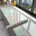 Wallpaper Luxury Shade Walls Sticker Waterproof,Oil Proof & Heat Resistant Kitchen Wall Tiles For Home,Living Room,Bedroom,Bathroom,Hotel,Pan&Shop Caounter,Pvc Self Adhesive (1, Multi Green)