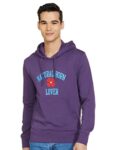 Levi’S Men’S Cotton Neck Hooded Regular Sweatshirt (17096-0092_Loganberry Purple_M)