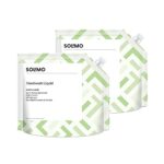Amazon Brand – Solimo Liquid Handwash, Refill Pouch | Neem & Aloe | 3 Litre | 1500 Ml X 2 | Fights Germs | Ph-Balanced Formula | No Added Triclosan & Parabens