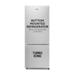Haier 300 L, 2 Star, Twin Inverter Technology, Frost Free Double Door Bottom Mount Refrigerator (Hrb-3502Bs-P, Brushline Silver)