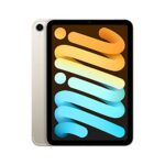 Apple Ipad Mini (6Th Generation): With A15 Bionic Chip, 21.08 Cm (8.3″) Liquid Retina Display, 256Gb, Wi-Fi 6 + 5G Cellular, 12Mp Front/12Mp Back Camera, Touch Id, All-Day Battery Life – Starlight