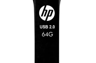 Hp V207W 64Gb Usb 2.0 Pen Drive,Black