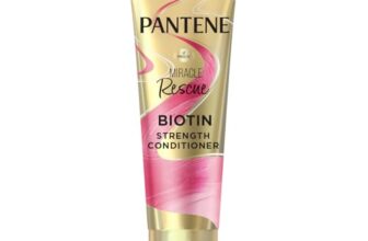 Pantene Miracle Rescue Biotin Strength Conditioner | 10X Stronger Hair | Lightweight, Smooth | Suitable For All Hair Types | 200Ml, 1 Count