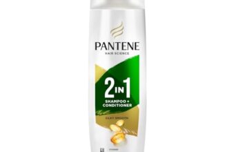 Pantene Advanced Hairfall Solution, 2In1 Anti-Hairfall Silky Smooth Shampoo & Conditioner For Women, 180Ml